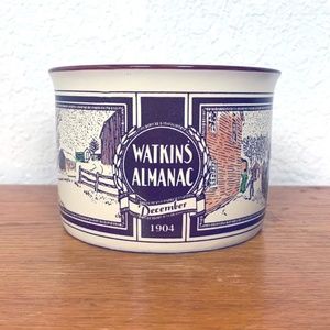 Watkins Almanac Soup Cup/Chili Mug - Dec 1904